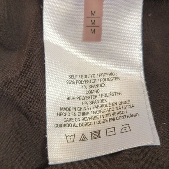 T Tahari Black and White Double Layered Sleeveless Career Casual Medium - Picture 5 of 6